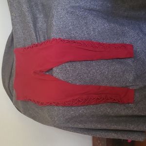 Kiragrace (M) burgundy athletic pants